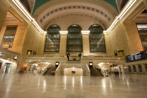 May 18 , 2023 - Chelsea, Midtown Manhattan, New York City, NY, USA: Daniel Patrick Moynihan Train Hall in New York City