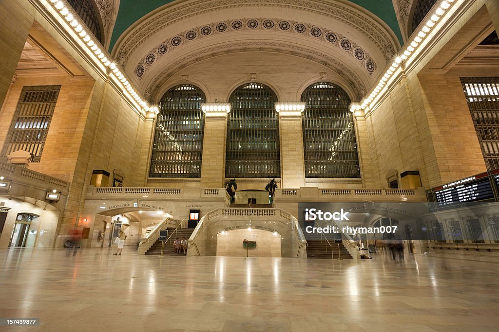 Grand Central Station The interior of the main hall in Grand Central Station. Grand Central Station - Manhattan Stock Photo