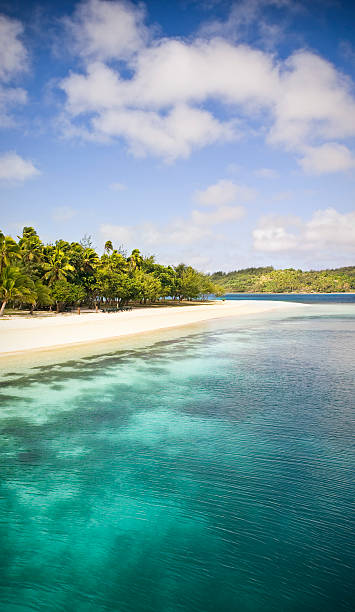 Clear water and warm weather among the islands of Fiji's Yasawa archipelago.