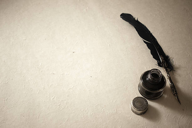 istock Quil pen and Inkwell 157439978
