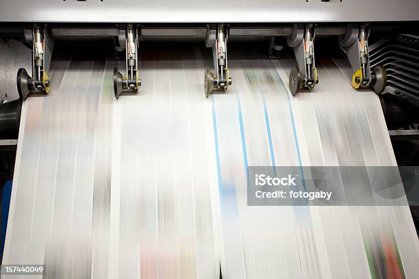 인쇄 발행기 신문에 대한 스톡 사진 및 기타 이미지 - 신문, 인쇄기, 인쇄 공장