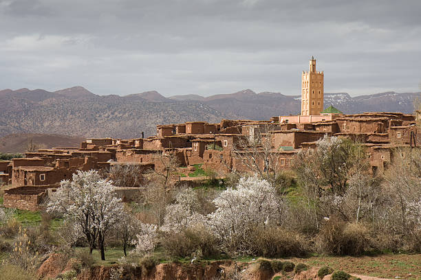 Aldeia de Telouet - fotografia de stock