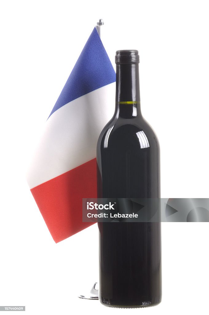 フランスワイン - フランス国旗のロイヤリティフリーストックフォト