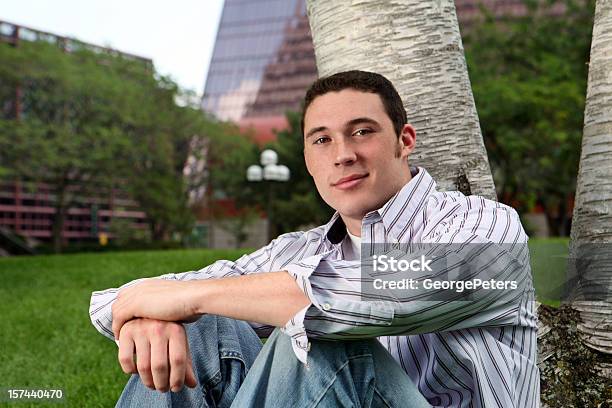 Smiling Young Man Stock Photo - Download Image Now - 18-19 Years, 20-24 Years, Adult