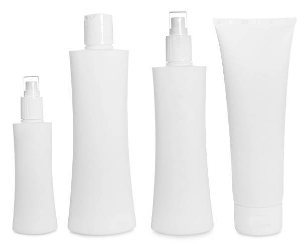 istock Empty bottles for hair care products 157440494