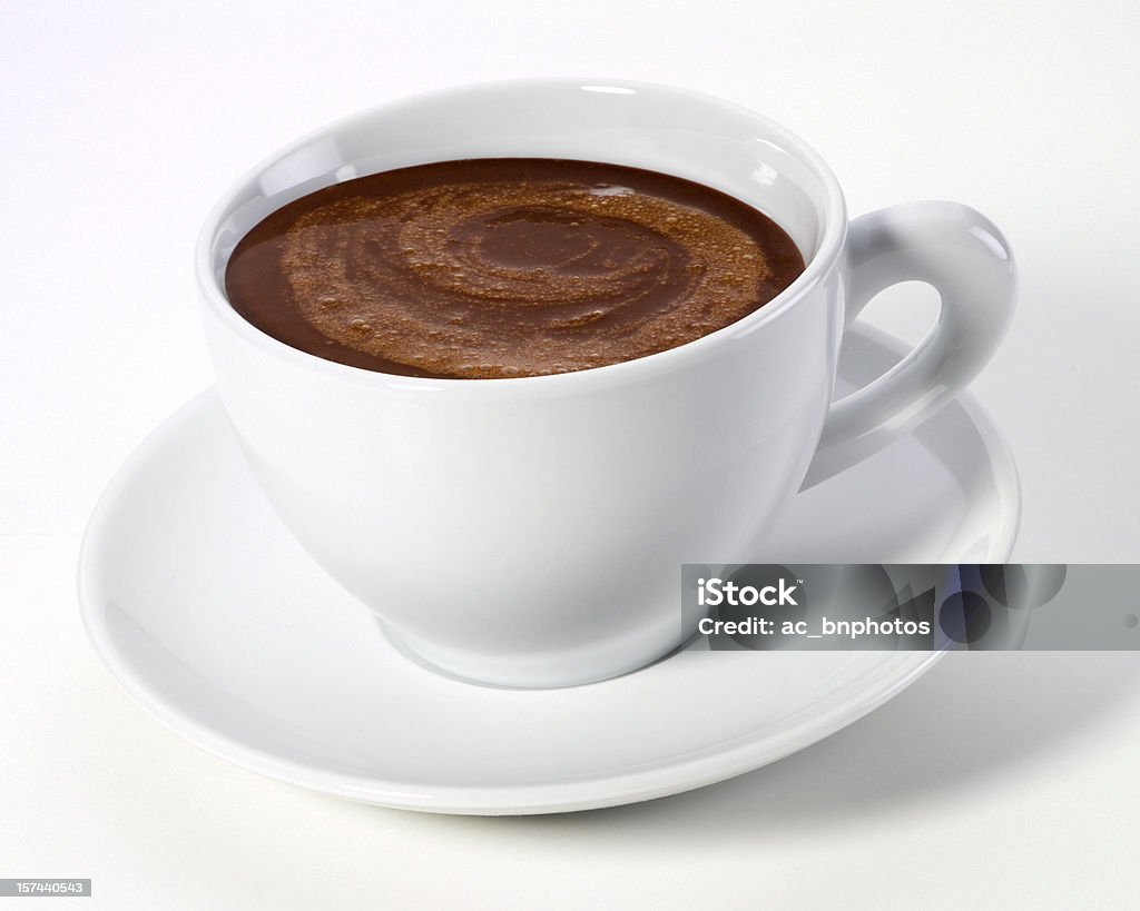 Cioccolata calda e bevande - Foto stock royalty-free di Cioccolato
