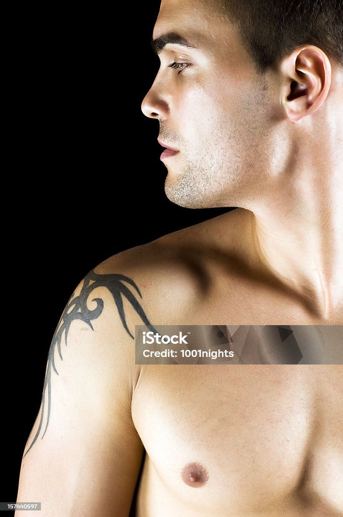 Atraente masculino - Foto de stock de 20-24 Anos royalty-free