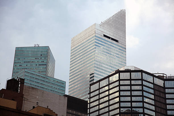 Midtown Manhattan Skyline NYC stock photo