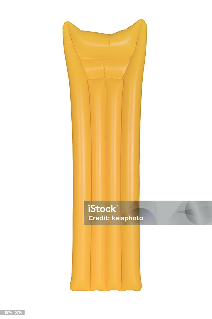 Amarelo colchão de ar - Foto de stock de Figura para recortar royalty-free