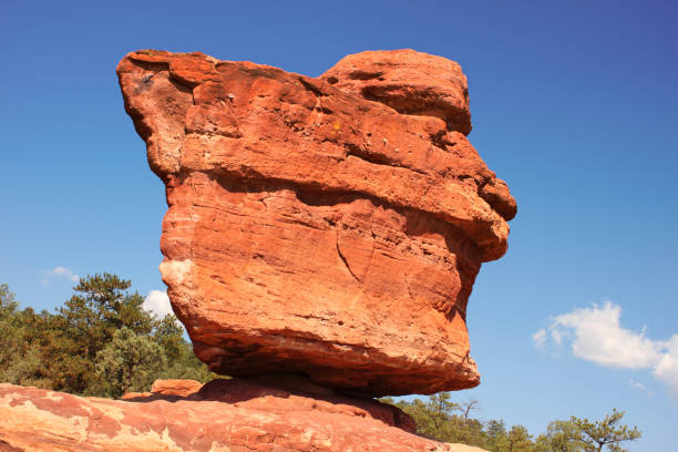 istock Garden of the Gods balanced rock 157441071
