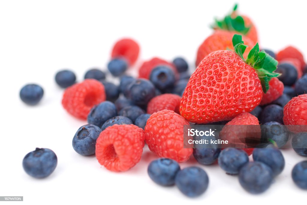 Bayas - Foto de stock de Frutas del bosque libre de derechos