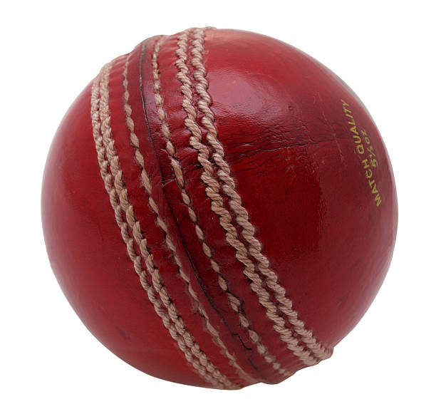 neue cricket ball - kricketball stock-fotos und bilder