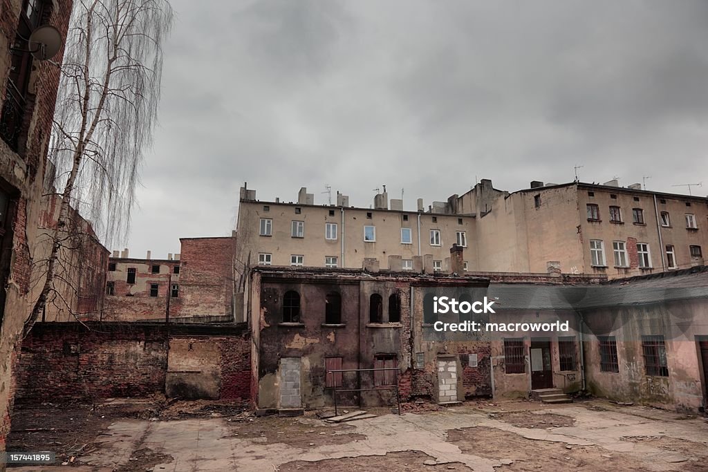 Old Tenement - Lizenzfrei Fabrik Stock-Foto