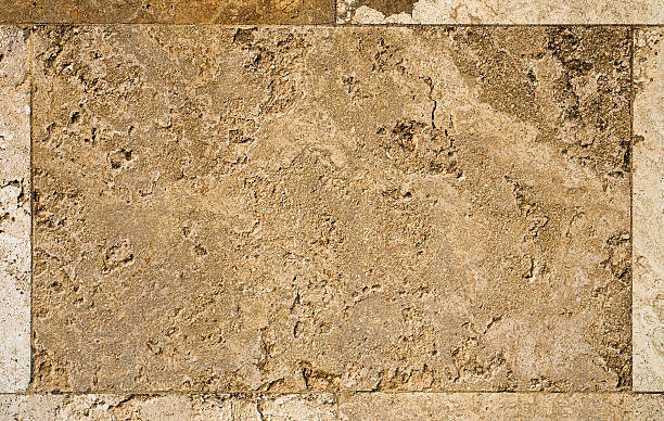 Limestone background - tile detail Limestone facade, detail - Travertine marble. Ideal as background limestone stock pictures, royalty-free photos & images