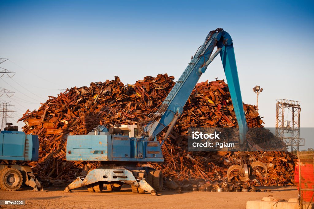 Reciclaje de Metal - Foto de stock de Maquinaria libre de derechos