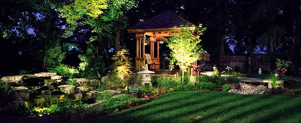 Photo of Garden at Night