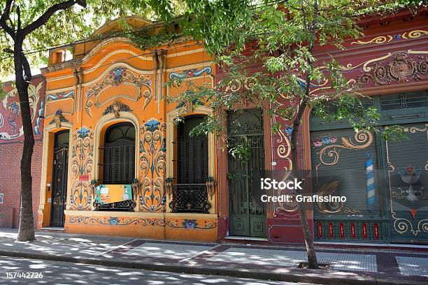 Kolorowe Domy W Buenos Aires Argentyna - zdjęcia stockowe i więcej obrazów Buenos Aires - Buenos Aires, Argentyna, Wielokolorowy