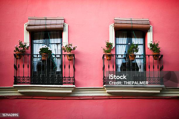 Windows Di Sevilla - Fotografie stock e altre immagini di Casa - Casa, Facciata, Siviglia