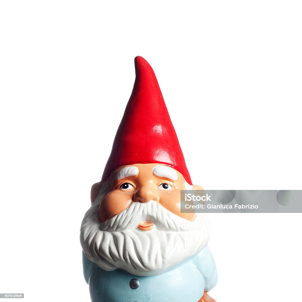 Garden Gnome Porträt - Lizenzfrei Gnom Stock-Foto