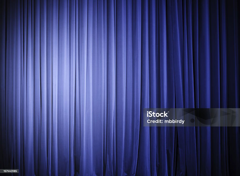 Stage Bühne - Lizenzfrei Vorhang Stock-Foto