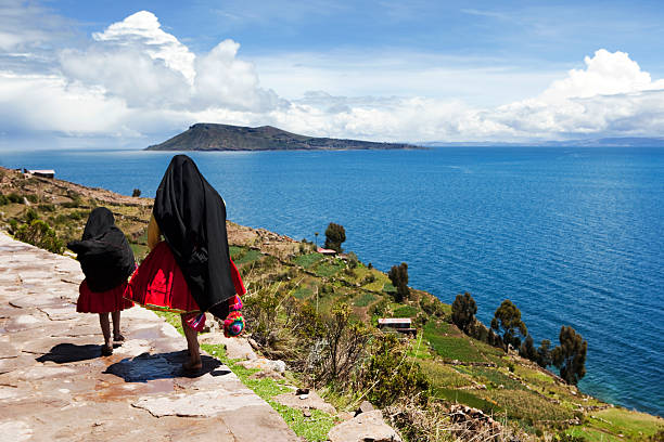 A wonderful view of Taquile Island, Amantani, Peru