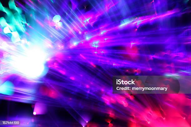 Outerspace Explosion Stock Photo - Download Image Now - Exploding, Purple, Blue