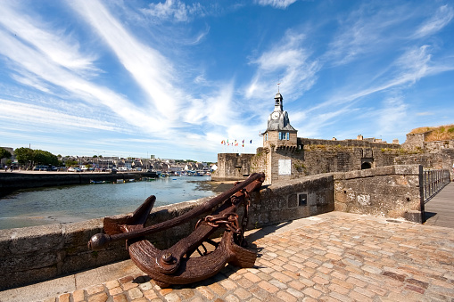 The Ville-Close of Concarneau, Brittany, France.