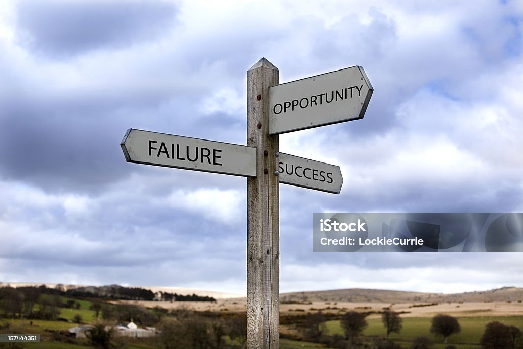 Opportunity  Footpath Stock Photo