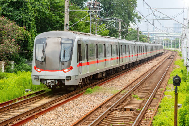 istock City light rail train in motion 1574458803