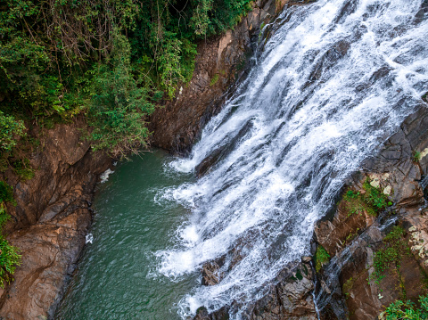 Ressureição Waterfall in Greater Florianópolis. Santa Catarina
