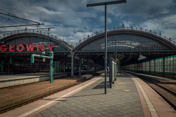 istock View from platfom in summer hot cloudy day in Wroclaw Poland 07 23 2023 1574607971