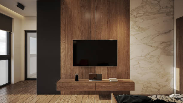 istock Interior Design. Architecture. Computer generated image of kids single bed room. Architectural Visualization. 1574696274