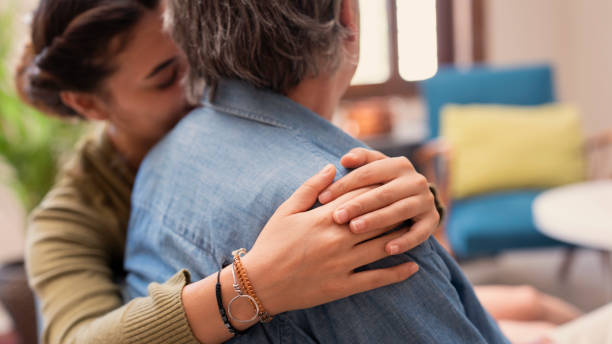 istock A loving hug at home 1574705604