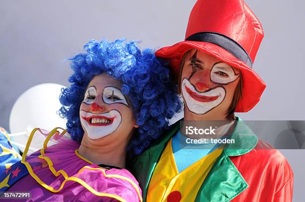 Clown Stockfoto und mehr Bilder von Clown - Clown, Aufführung, Bemaltes Gesicht