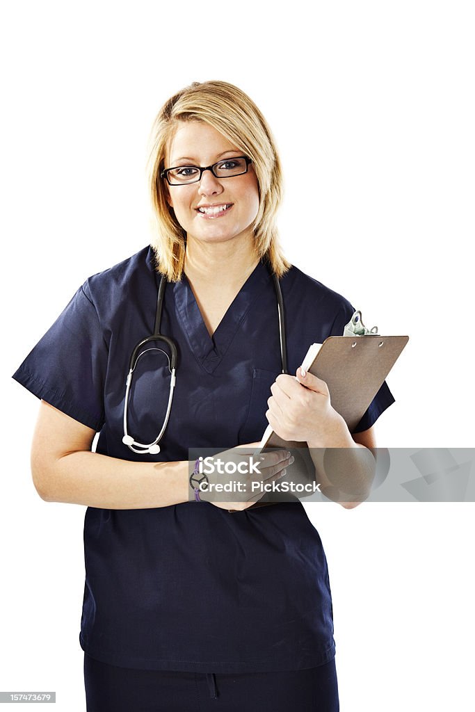 L'infermiere - Foto stock royalty-free di Adulto