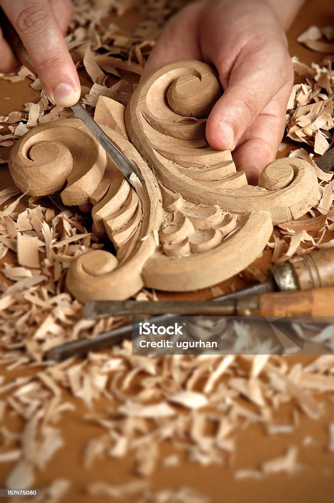 carver - Lizenzfrei Holz Stock-Foto