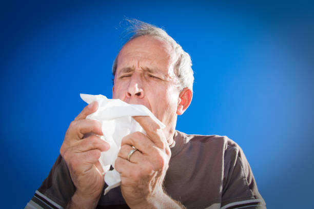 istock Senior Male Cold and Flu 157475300