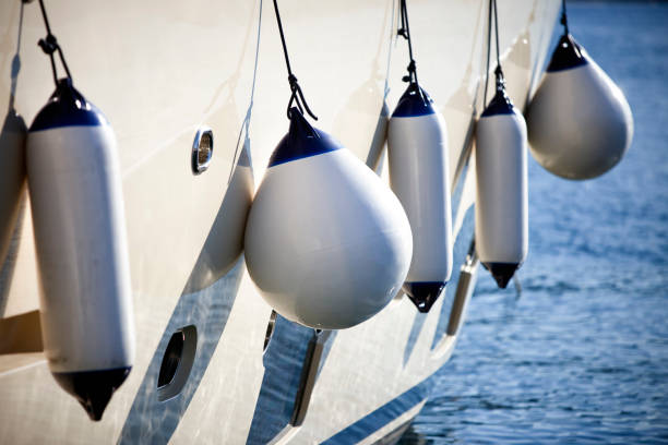 istock Modern yacht fenders 157475314