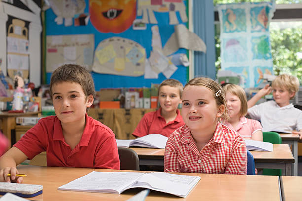 istock Classroom full of children 157475513
