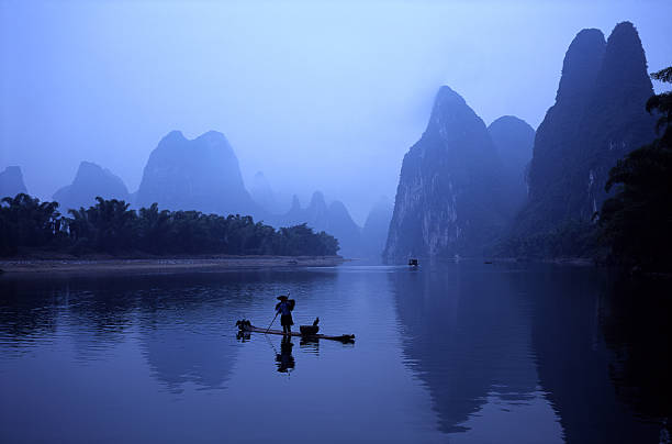 istock Li River Morning Fishing 157475656