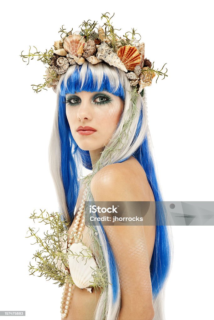Sereia Retrato - Foto de stock de Sereia royalty-free