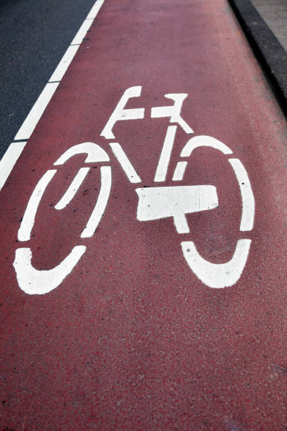 istock Bicycle Lane in Amsterdam Street 157475931