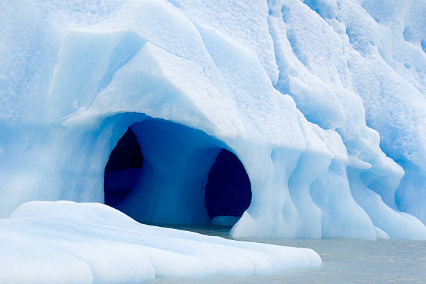 Iceberg na Antártica - foto de acervo