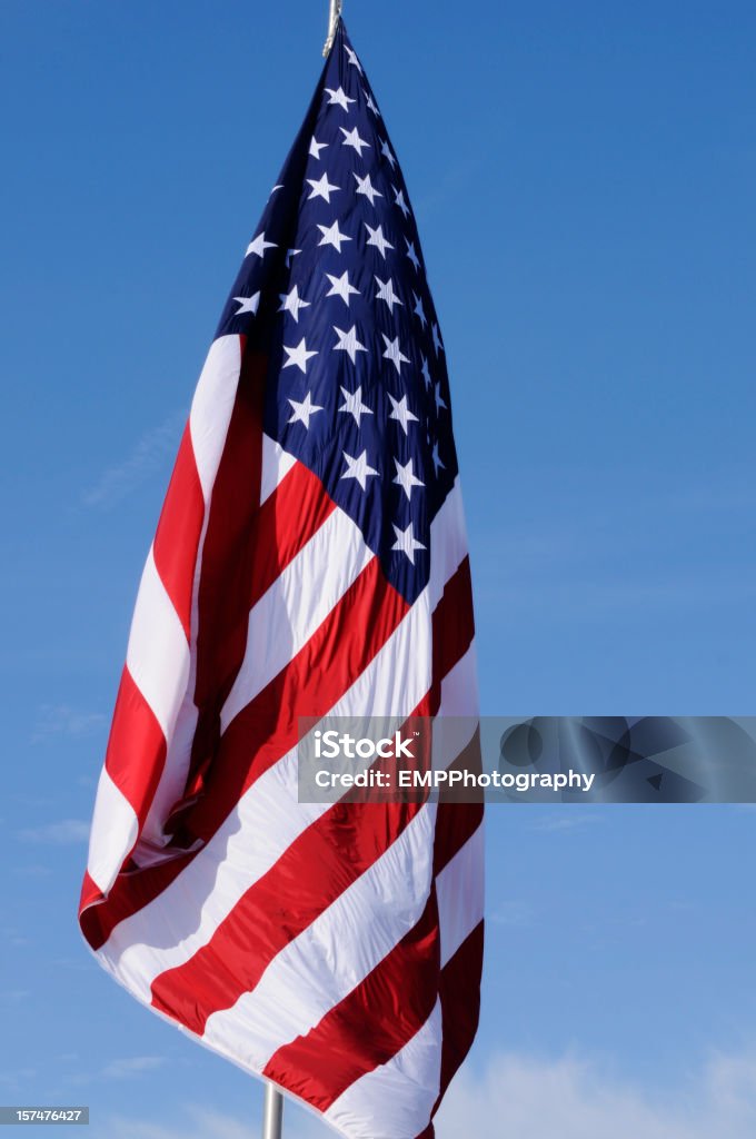 Amerikanische Flagge - Lizenzfrei Amerikanische Flagge Stock-Foto