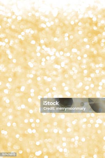 Golden Glitter Background Stock Photo - Download Image Now - Backgrounds, Gold Colored, Christmas