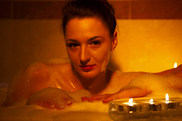 istock Girl in the bath 157476682