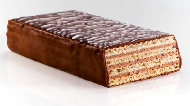 istock Wafer of dark chocolate 157476878