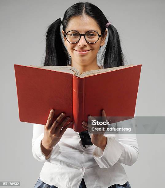 Foto de Nerd e mais fotos de stock de Adolescente - Adolescente, Adolescentes Meninas, Aluna