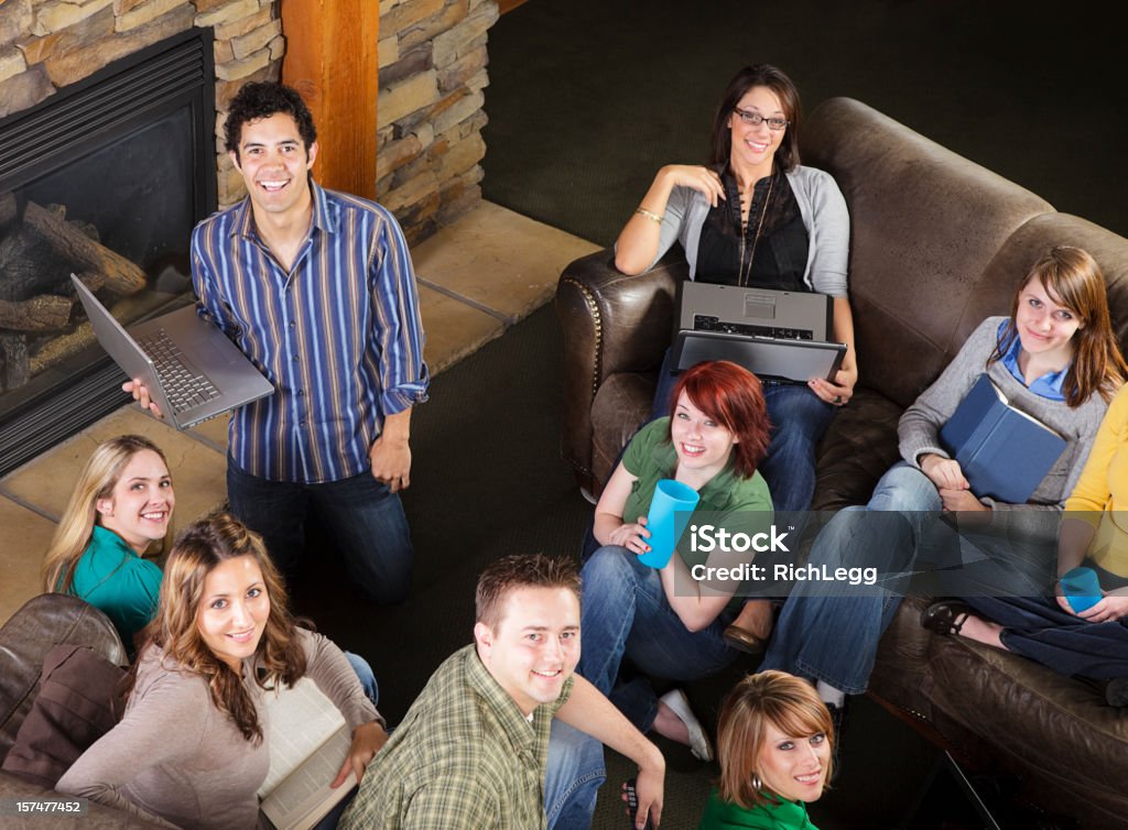 Gruppo di studio - Foto stock royalty-free di Comodità