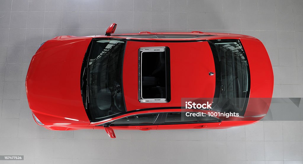 Carro esportivo vermelho - Foto de stock de Carro royalty-free